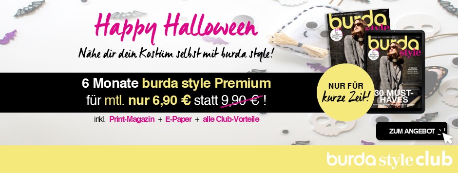 burda style Premium - Halbjahresabo Angebot