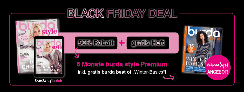 burda style Premium - BLACK FRIDAY DEAL