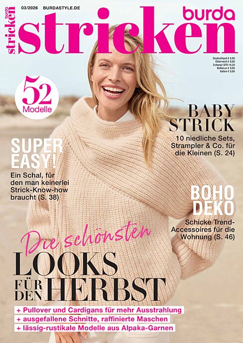 burda stricken - aktuelle Ausgabe